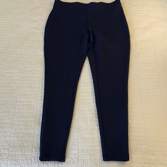 Chico's Pants - Chico’s 0 Regular Navy Blue Dressy Legging NWOT Soft Stretch